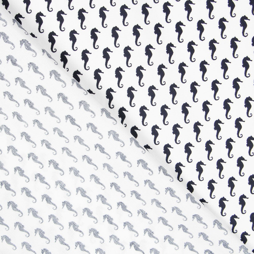 Popeline Cavalinho Branca - Ribes y Casals