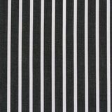 Popeline Camisa Listras Preta - Ribes y Casals