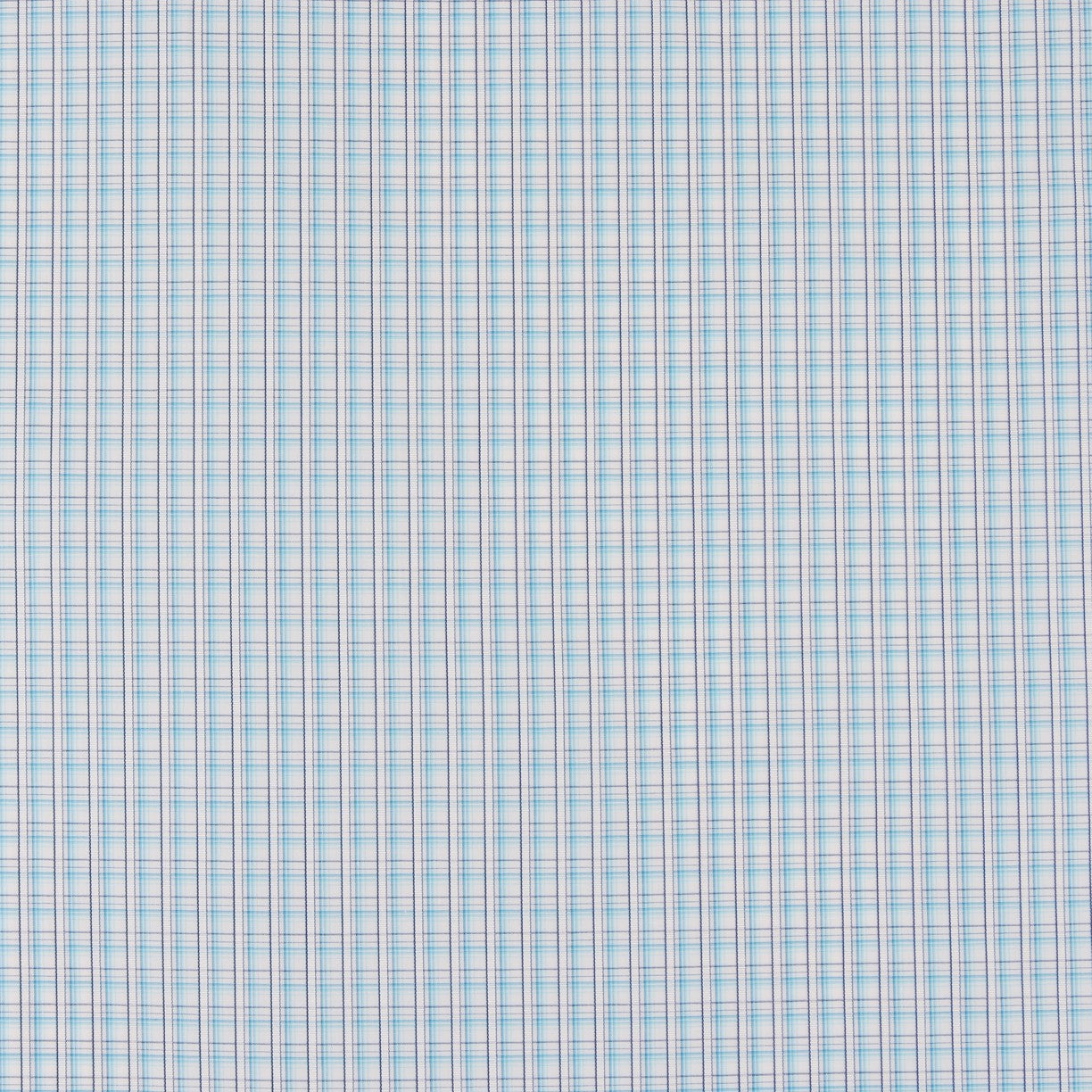 Popelín Camisa Raya Azul Oscuro - Ribes y Casals