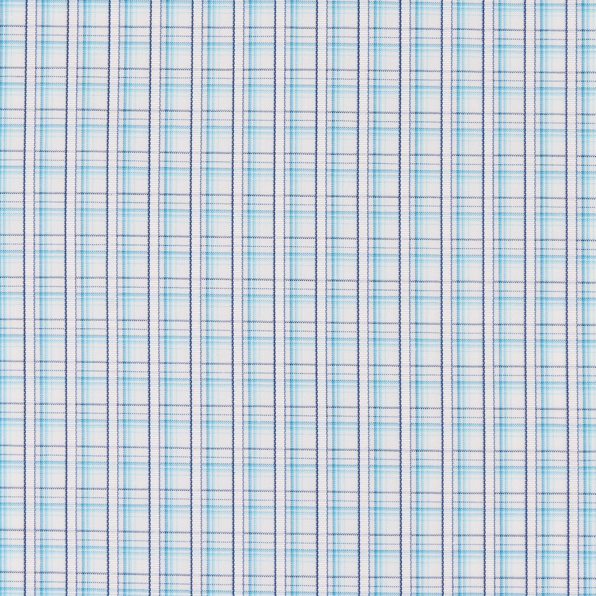 Popelín Camisa Raya Azul Oscuro - Ribes y Casals