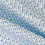 Popelín Camisa Raya Azul Oscuro - Ribes y Casals