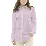 Popelín Camisa Vichy Rosa - Ribes y Casals