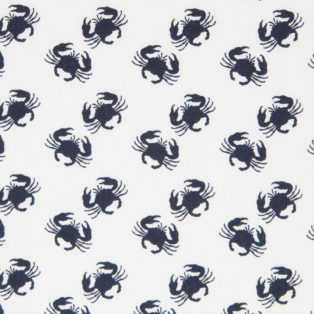 Popeline Caranguejos Branca - Ribes y Casals