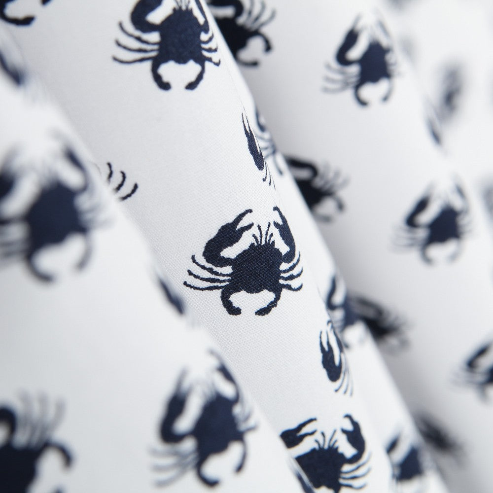 Popeline Caranguejos Branca - Ribes y Casals