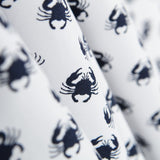 Popeline Caranguejos Branca - Ribes y Casals