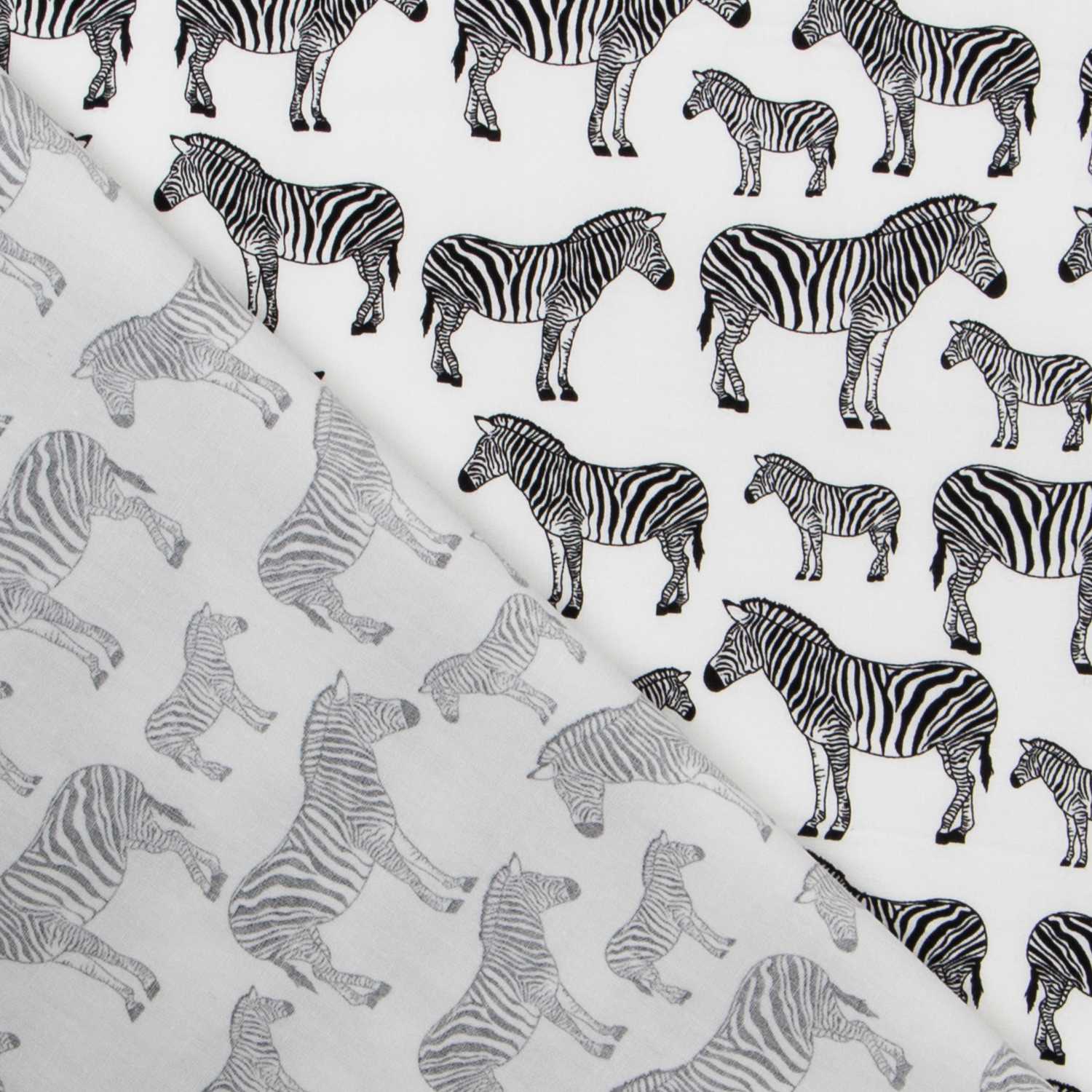 Popeline Cebras Cru - Ribes y Casals