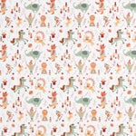 Tecidos Popeline Circus Branco - Ribes y Casals