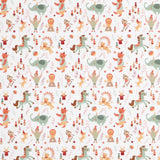 Tecidos Popeline Circus Branco - Ribes y Casals