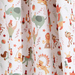 Tecidos Popeline Circus Branco - Ribes y Casals