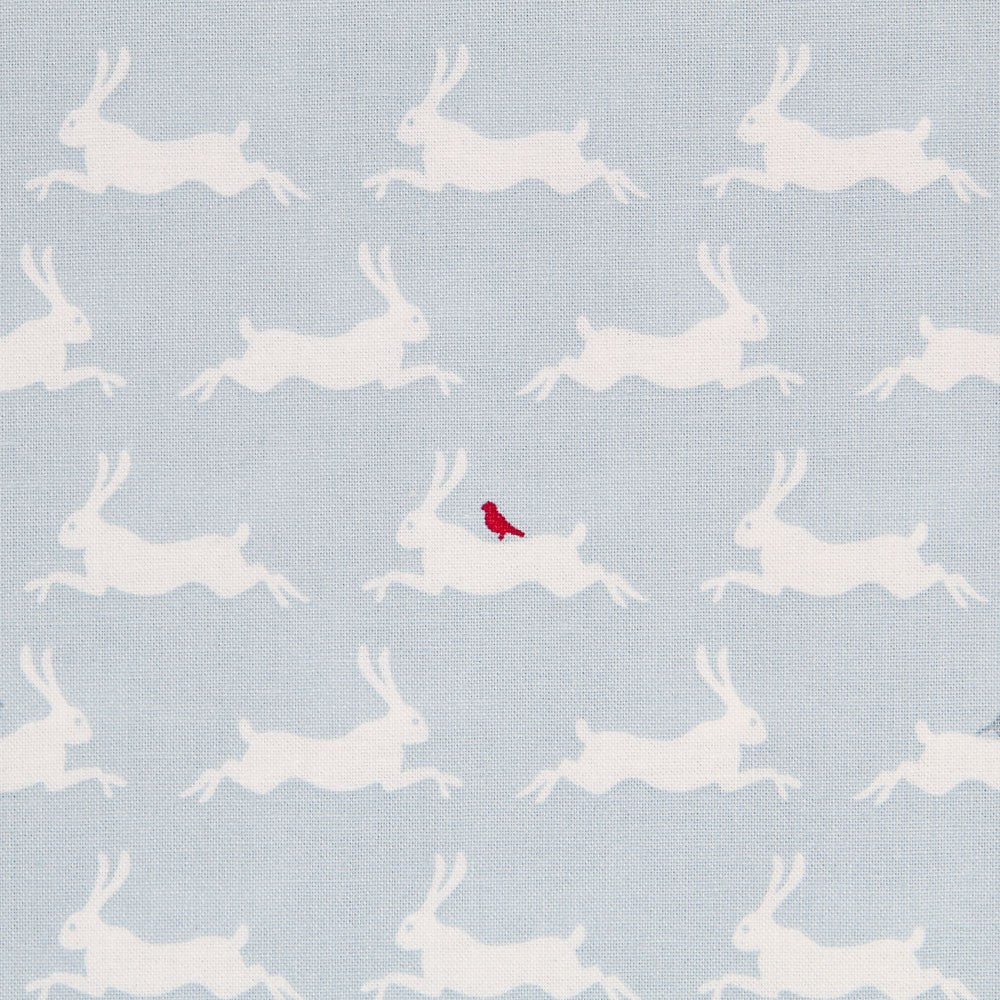 Popeline Coelhos Azul - Ribes y Casals