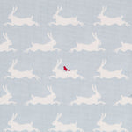 Popeline Coelhos Azul - Ribes y Casals