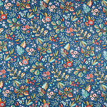 Tecido de Algodão Popeline Ancolie Petróleo - Ribes y Casals