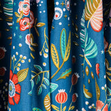 Tecido de Algodão Popeline Ancolie Petróleo - Ribes y Casals