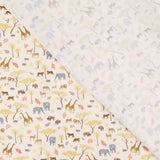 Tecido de Algodão Animals Cru - Ribes y Casals