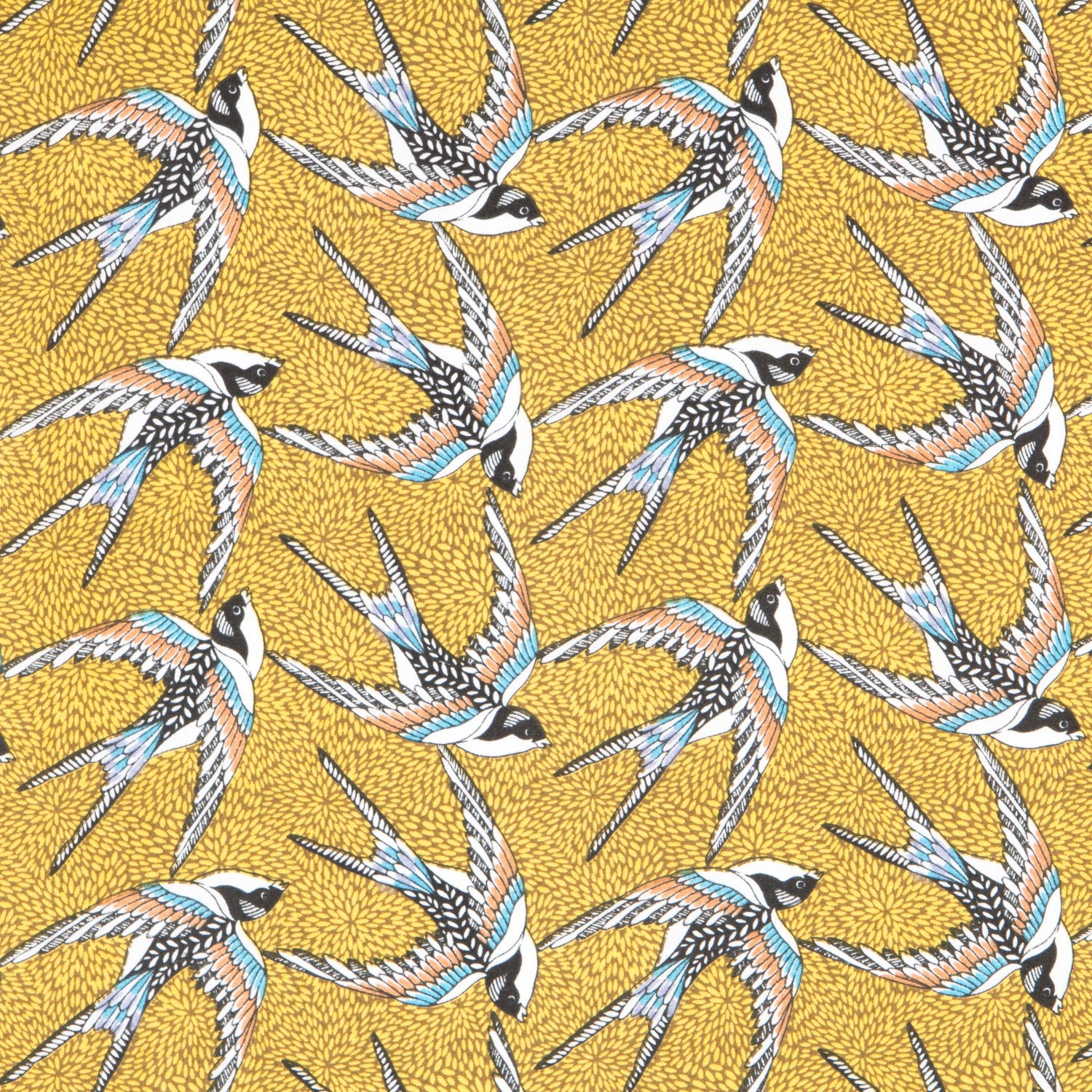 Popeline Ave Ocre - Ribes y Casals