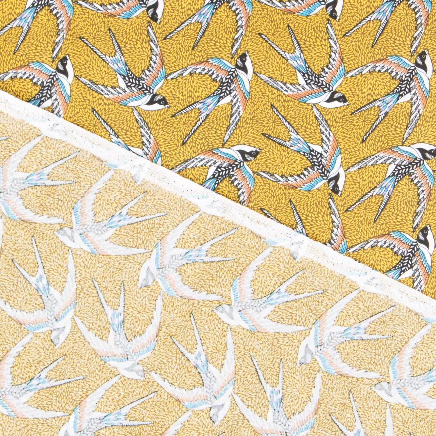 Popeline Ave Ocre - Ribes y Casals