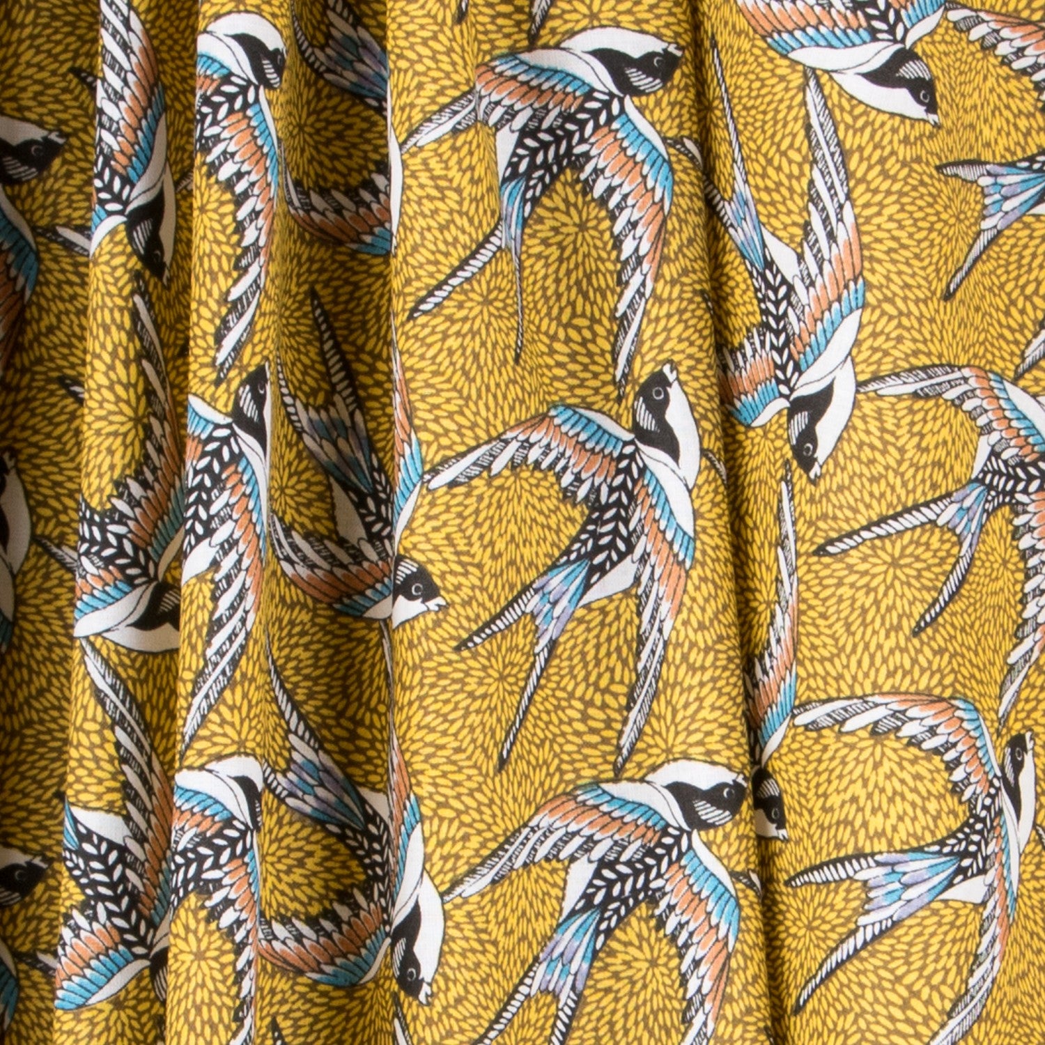 Popeline Ave Ocre - Ribes y Casals