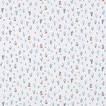 Tecido de Algodão Cáctus Branco - Ribes y Casals