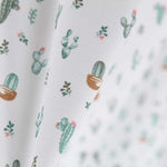 Tecido de Algodão Cáctus Branco - Ribes y Casals