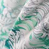 Tecido de Algodão Popeline Brasil Verde - Ribes y Casals