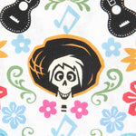 Tecido Popeline Guitarras da Coco - Ribes y Casals