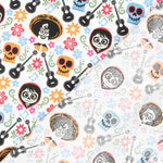 Tecido Popeline Guitarras da Coco - Ribes y Casals