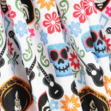 Tecido Popeline Guitarras da Coco - Ribes y Casals