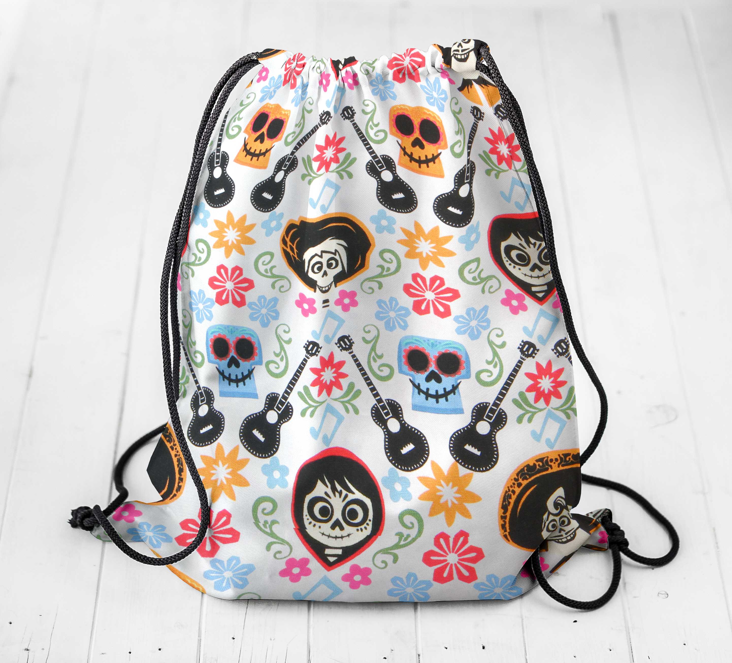 Tecido Popeline Guitarras da Coco - Ribes y Casals