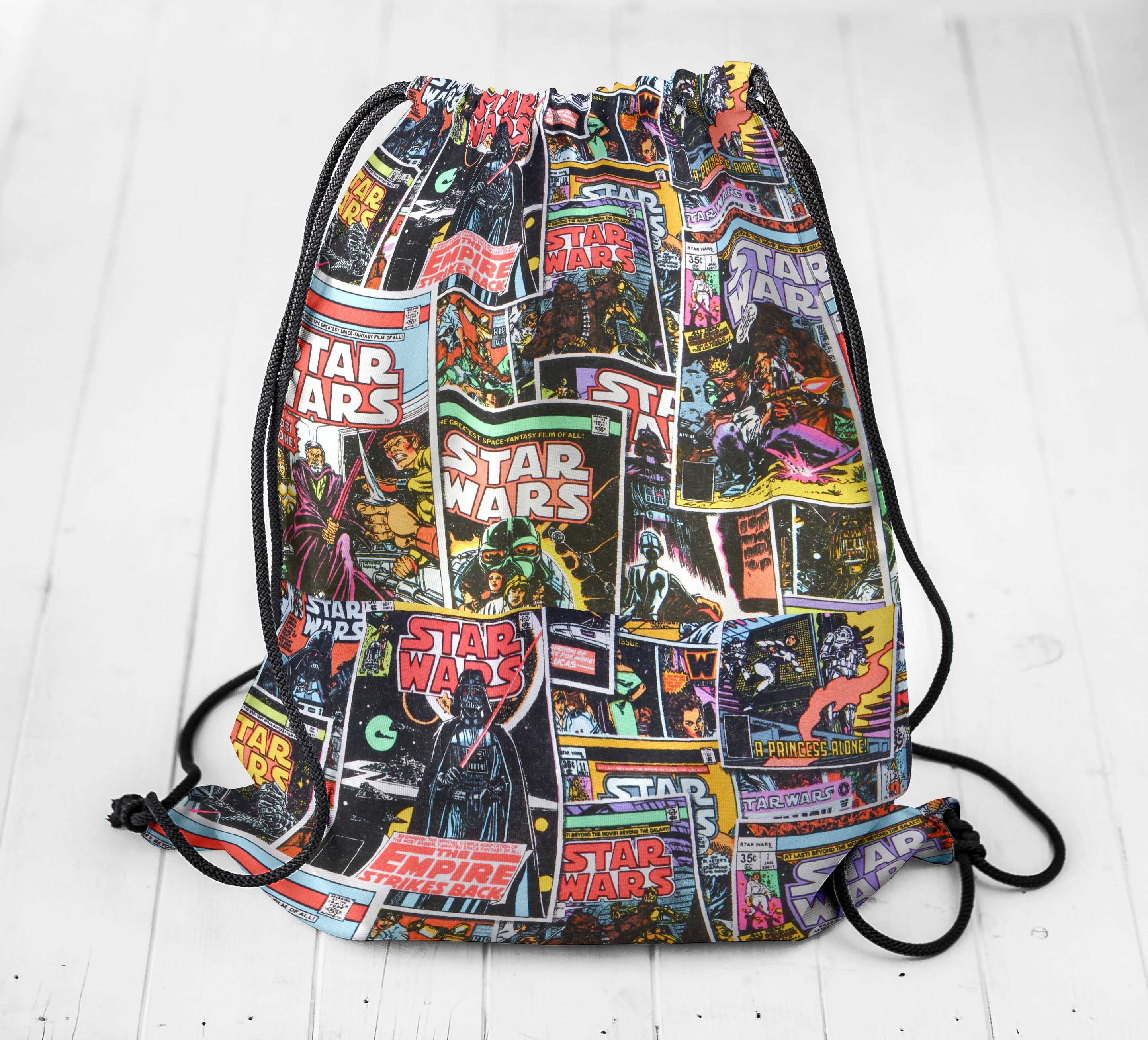 Tecido Popeline Star Wars - Ribes y Casals