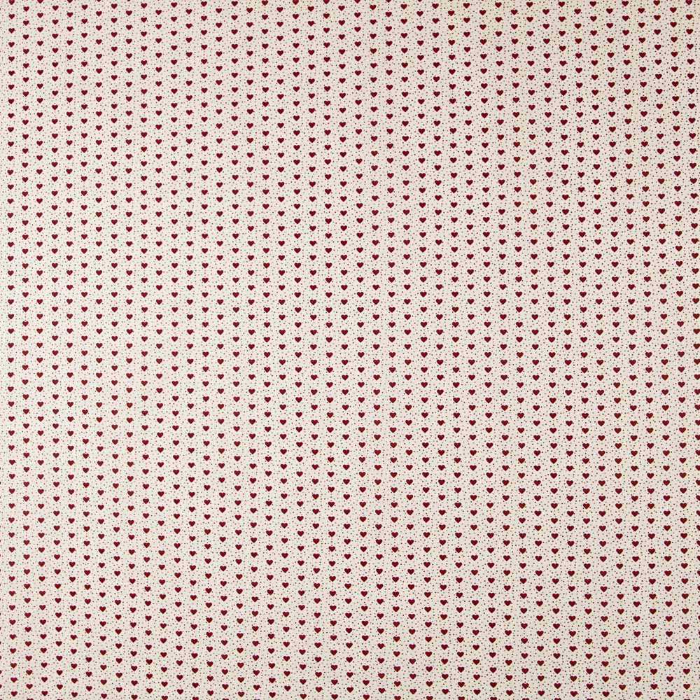 Tecido Popeline de Algodão Corações - Ribes y Casals