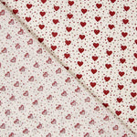 Tecido Popeline de Algodão Corações - Ribes y Casals
