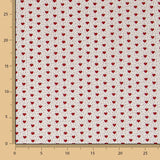 Tecido Popeline de Algodão Corações - Ribes y Casals