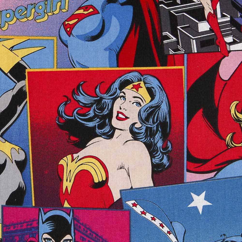 Tecido Popeline de Algodão Super Mulheres - Ribes y Casals