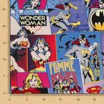 Tecido Popeline de Algodão Super Mulheres - Ribes y Casals