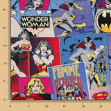 Tecido Popeline de Algodão Super Mulheres - Ribes y Casals