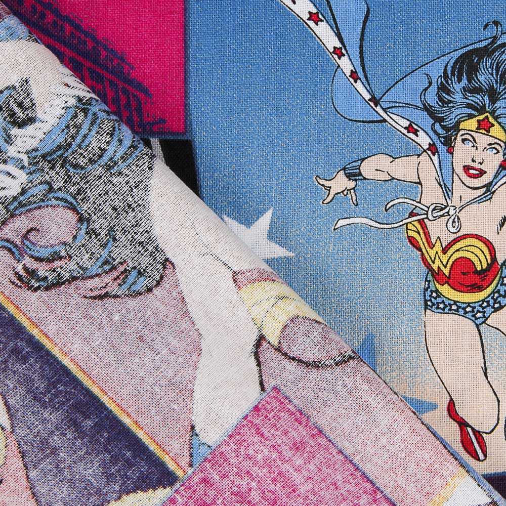 Tecido Popeline de Algodão Super Mulheres - Ribes y Casals