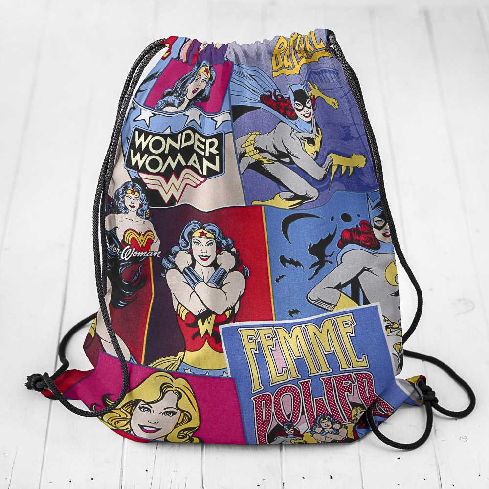 Tecido Popeline de Algodão Super Mulheres - Ribes y Casals