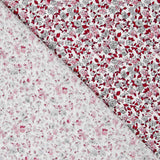 Tecido Popeline de Algodão Liberty Vermelho - Ribes y Casals