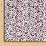 Tecido Popeline de Algodão Liberty Vermelho - Ribes y Casals