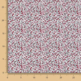 Tecido Popeline de Algodão Liberty Vermelho - Ribes y Casals