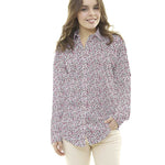 Tecido Popeline de Algodão Liberty Vermelho - Ribes y Casals