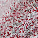 Tecido Popeline de Algodão Liberty Vermelho - Ribes y Casals