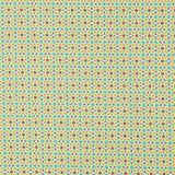 Tecido de Algodão Geométrico Verde - Ribes y Casals