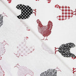 Tecido Popeline de Algodão Granja Branca - Ribes y Casals