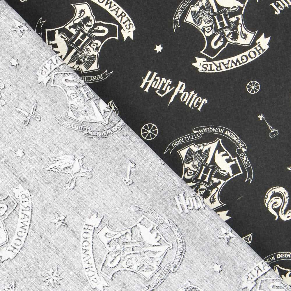Tecido Popeline Hogwarts - Ribes y Casals