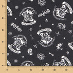 Tecido Popeline Hogwarts - Ribes y Casals