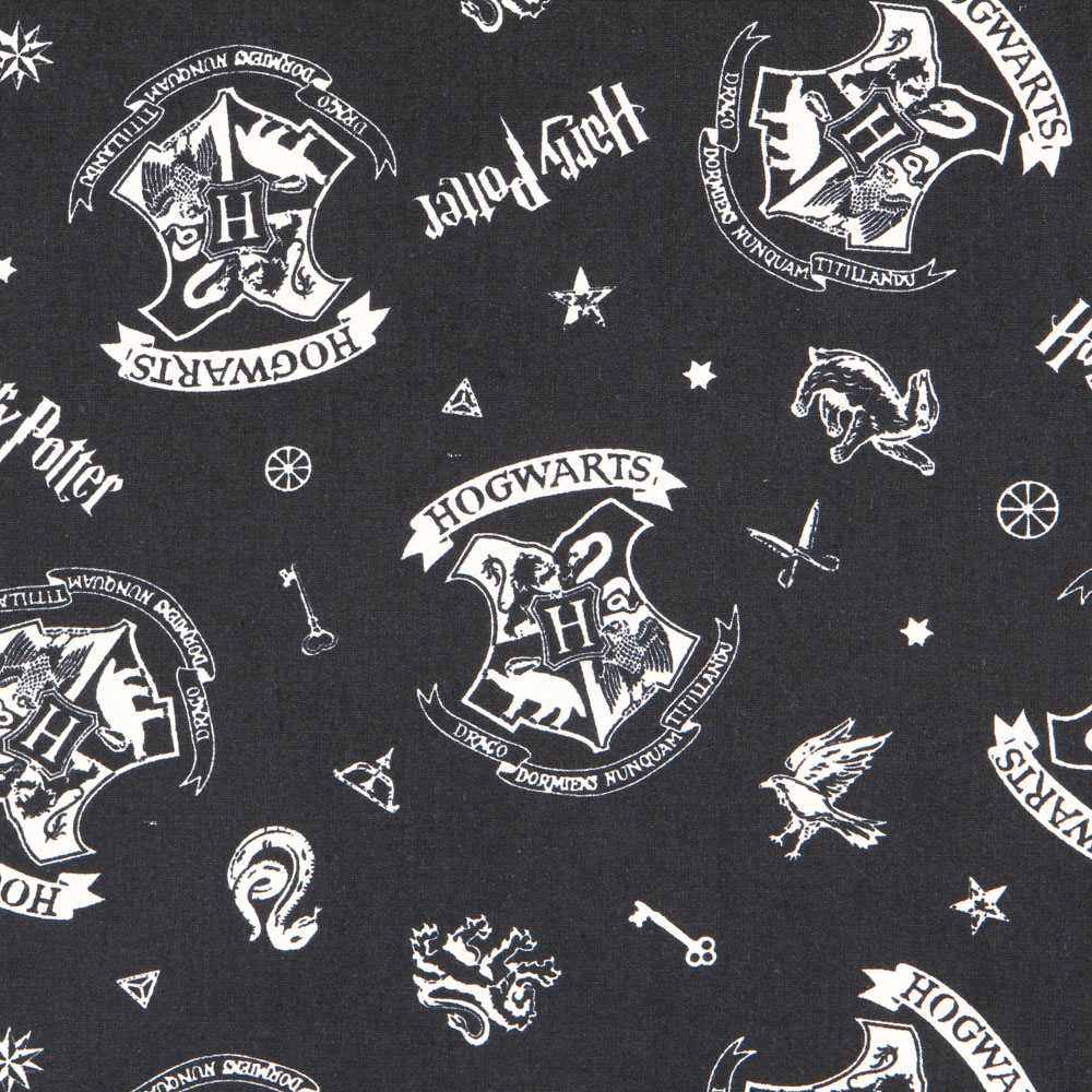 Tecido Popeline Hogwarts - Ribes y Casals