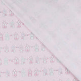 Tecido de Algodão House Pink - Ribes y Casals