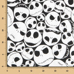 Tecido Popeline Jack o esqueleto - Ribes y Casals