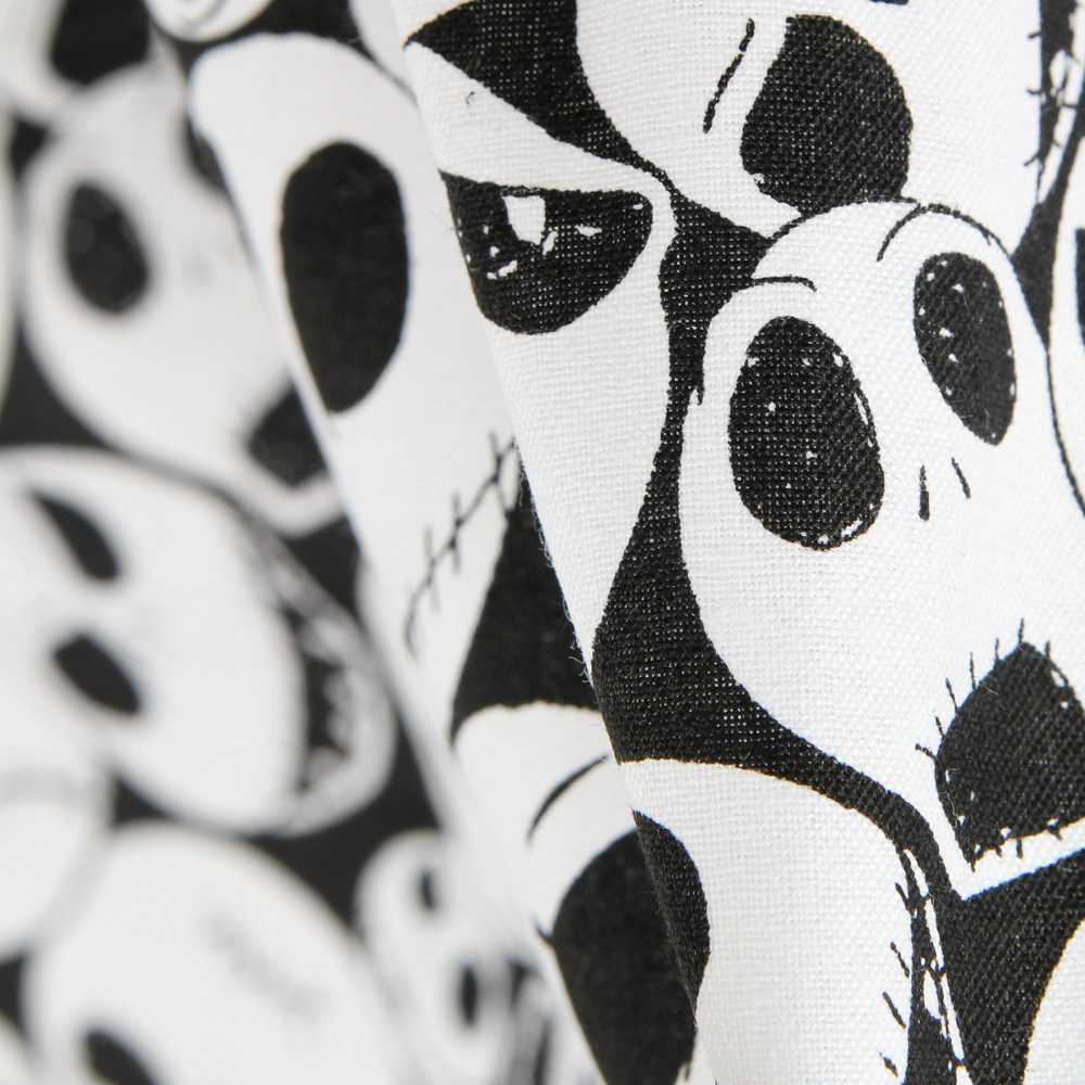 Tecido Popeline Jack o esqueleto - Ribes y Casals